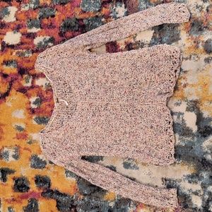 EUC Free People Sweater Boho Cottagecore Earthy